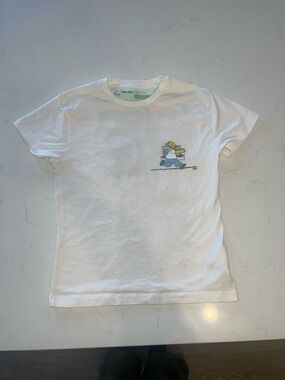 NEW Off White x Simpsons Graphic Tee